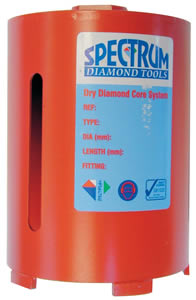 52mm x 150mm Premium Diamond Dry Core Drill