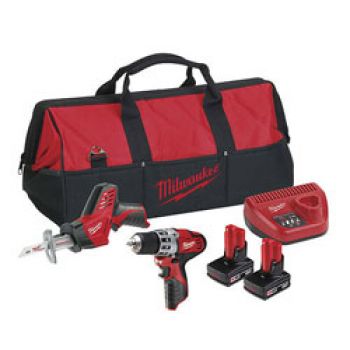 Milwaukee C12PP2C 12V 2pc Li-ion Power Pack