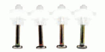 HCG6 22mm ITW Spit Pulsa 800E/P, 27E & 40E/P Standard Concrete Pins Soft Washered (steel only) (Code 057568)