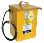 Carroll & Meynell 3kva Continuously Rated Portable Heater Transformer With IP22 Metal Enclosure - Code CMHT3/11