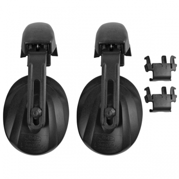 JSP AEJ030-001-100 Contour™ MK7/EVO Range Ear Defender - Black (to suit JSP Skyworker Helmets) Box Qty 10