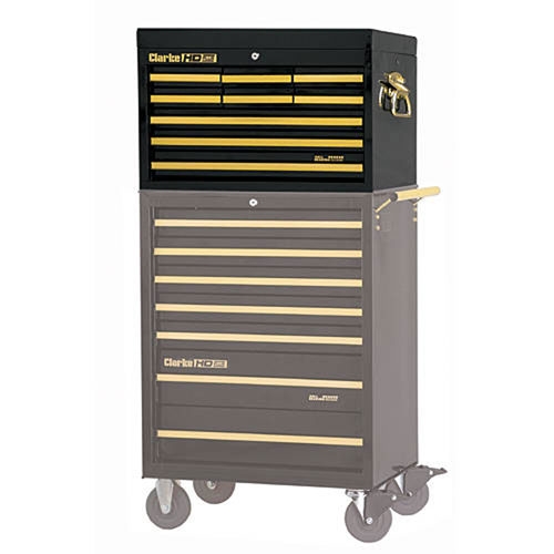 clarke black and gold tool box