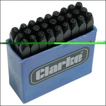 Clarke ET143 Letter Punch Set