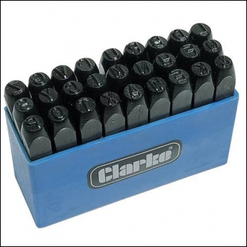 Clarke ET145 Letter Punch Set