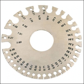 Clarke ET160 Wire Gauge