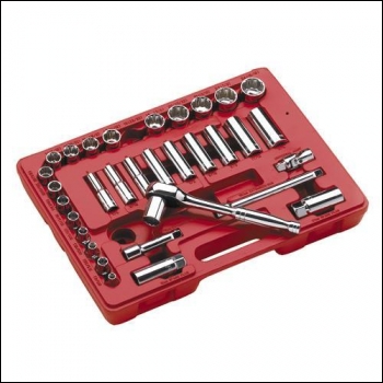 Clarke PRO23 33-Pce 3/8 inch  Drive Socket Set