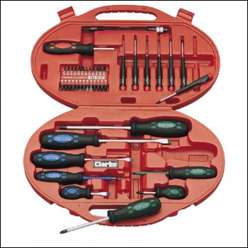 Clarke PRO46 42-Pce Professional Screwdriver Set