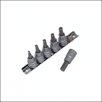 Clarke PRO50 6-Pce 1/4 inch  Drive HEX Bit Set