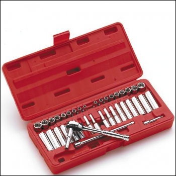 Clarke PRO79 39-Pce � inch  Dr. AF/Metric Socket Set