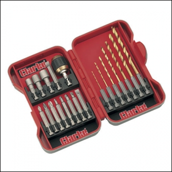 Clarke PRO145 - 20pce Drill & Screwdriver Bit Set