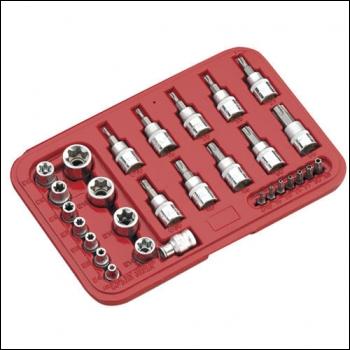 Clarke PRO151 29-Pce Metric Socket Set