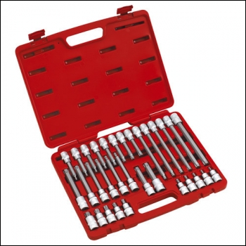 Clarke  PRO161 � inch  drive Torx-Star Bit & Socket Set