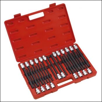 Clarke PRO181 ? inch  Square Drive Pro Socket Bit Set