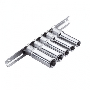 Clarke PRO190 3/8? Square Drive Torx Deep Impact Socket Set 5 Piece