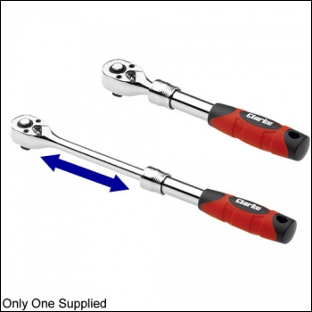 Clarke PRO200 Drive Extendable Ratchet