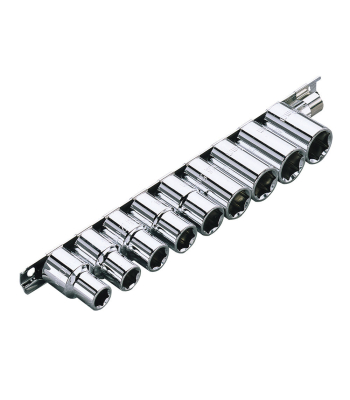 Clarke PRO361 9 Piece ¼" Drive AF Socket Set - Code 1700767