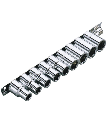 Clarke PRO362 9 Piece ¼" Drive Metric Socket Set 4 -13mm - Code 1700768