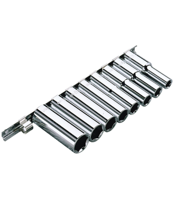 Clarke PRO368 8 Piece 1/4" Deep Socket Set Metric - Code 1700774