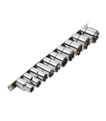 Clarke PRO417 AF 1/2" Drive Socket Set on Rail - Code 1700824