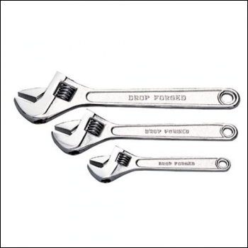 Clarke CHT104 3-Pce Adjustable Wrench Set