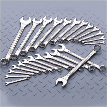 Clarke CHT105 24-Pce AF/Metric Spanner Set