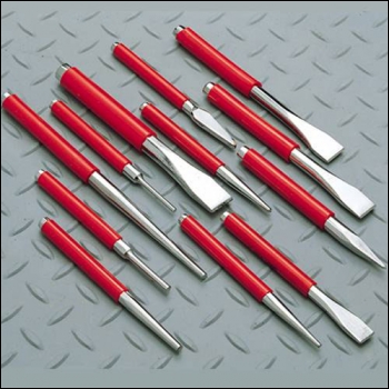 Clarke CHT126 - 12-Pce Punch & Chisel Set