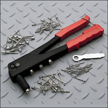 Clarke CHT135  62-Pce Hand Riveter Kit