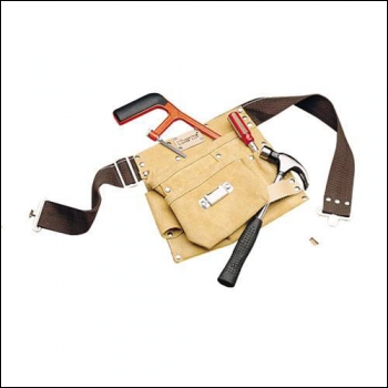Clarke CHT157 6-Pocket Tool & Nail Pouch