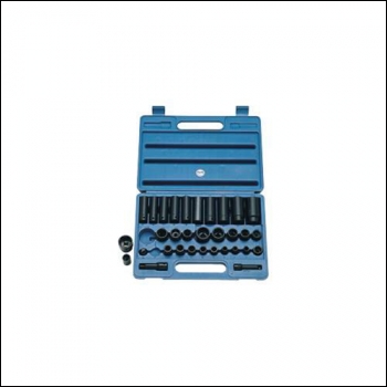 Clarke  32 Piece H/D 3/8 inch  & P2112 Impact Socket Set - CIS9/32