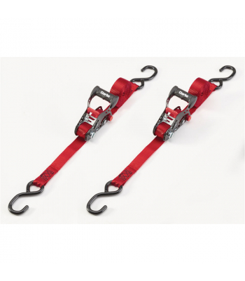 Clarke CHT235 25mm x 4m Sliding Ratchet Tie Downs (2 pack) - Code 1801235