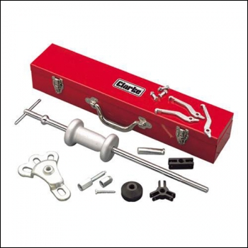 Clarke CHT251 10-Pce Slide Hammer / Puller Set