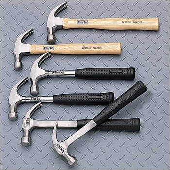 Clarke CHT282 -16oz Tubular Claw Hammer