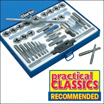 Clarke CHT304 33-Pce Tap & Die Set