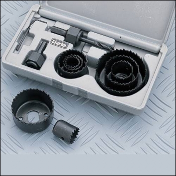 Clarke CHT349 11 Piece Hole Saw Set