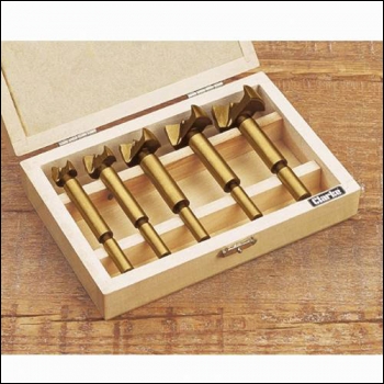 Clarke CHT365 5pce Metric Forstner Bit Set