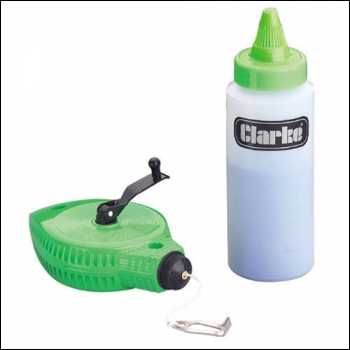 Clarke 2 Piece Chalk Line Kit
