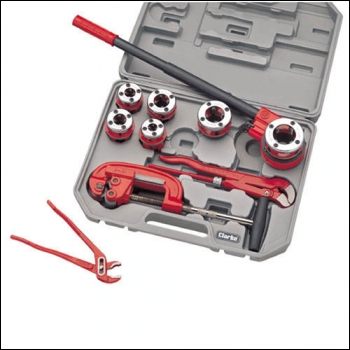 Clarke CHT418 - 10 Piece Pipe Thread Kit