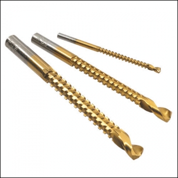 Clarke CHT503 - 3pce HSS Drill Saw Set