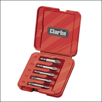 Clarke CHT529 - 5pce Drill & Screw Extractor Set