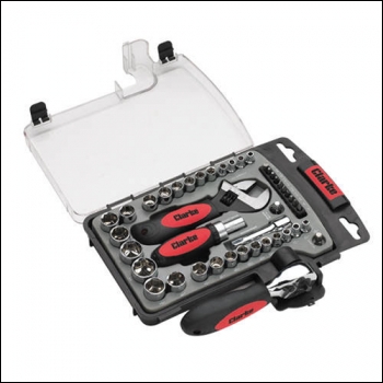 Clarke CHT533 45-Pce  'Stubby' Wrench Set