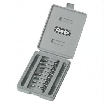 Clarke CHT500 - 8pce Double Cut Rotary Burr Set