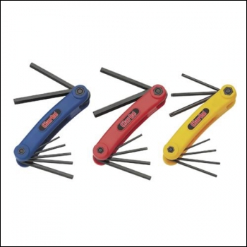 Clarke CHT582 - 3pce Hex & Torx Key Set