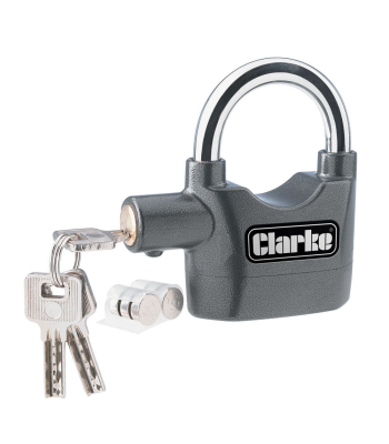 Clarke CHT662 Alarm Padlock - Code 1801662