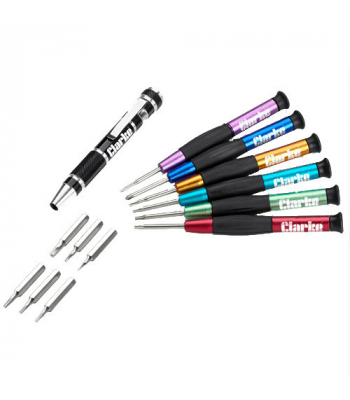 Clarke CHG881 13 Piece Screwdriver & Bit Set - Code 1801881