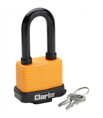 Clarke CHT883 Water Resistant Padlock - Code 1801883