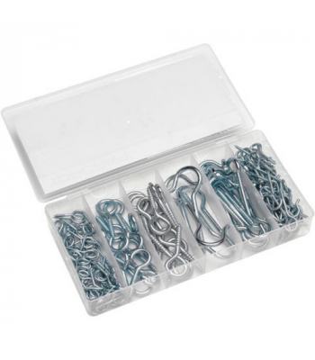 Clarke CHT895 151 Piece Screw Hook & Eye Assortment - Code 1801895