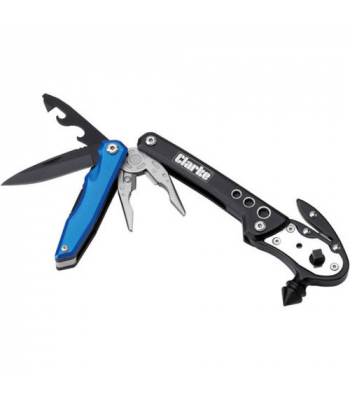 Clarke CHT907 11 in 1 Multi-Function Survival Hammer - Code 1801907