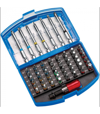 Clarke CHT917 56 Piece Colour Coded Screwdriver Bit Set - Code 1801917