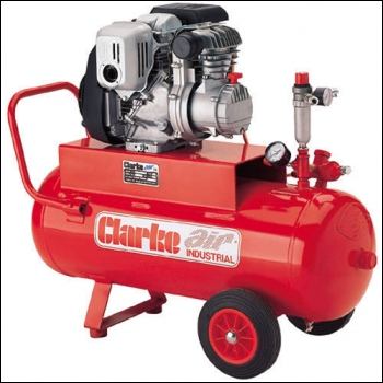 Clarke Portable Petrol Driven Air Compressor - PP9ND