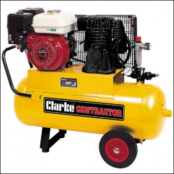 Clarke PP15YB - Contractor Portable Petrol Air Compressor